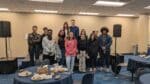 Larry & Raven with Students from Penn State Lehigh Valley