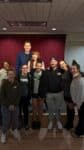 Larry & Raven with Students from Alvernia University
